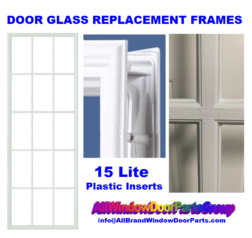 Entry Door / Patio Door / French Door Replacement Glass Frames All